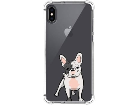 Carcasa iPhone XS Max TUMUNDOSMARTPHONE Dibujos Antigolpes Perros 06 Multicolor