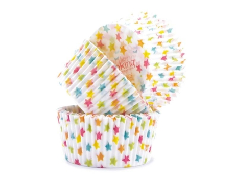 Cápsulas para Cupcakes - estrellas