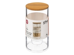 Dispensador de Bastoncillos de Algodón de Bambú Selena 5 FIVE SIMPLY SMART