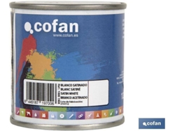 Esmalte Sintético COFAN Blanco Satinado   (125 ml)