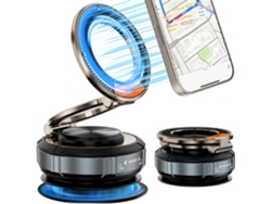 Soporte Magnético Para Teléfono De Coche Mag-safe [succión De Más De 48 Kg Y Imán De 1200 G] Ajustable 360° (negro)