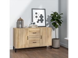 Lovely Home Aparador 100X36X60 Cm Derivados de Madera Roble Sonoma