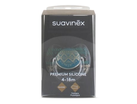 Chupete SUAVINEX Premium Fisiologica Silicona 6-18M