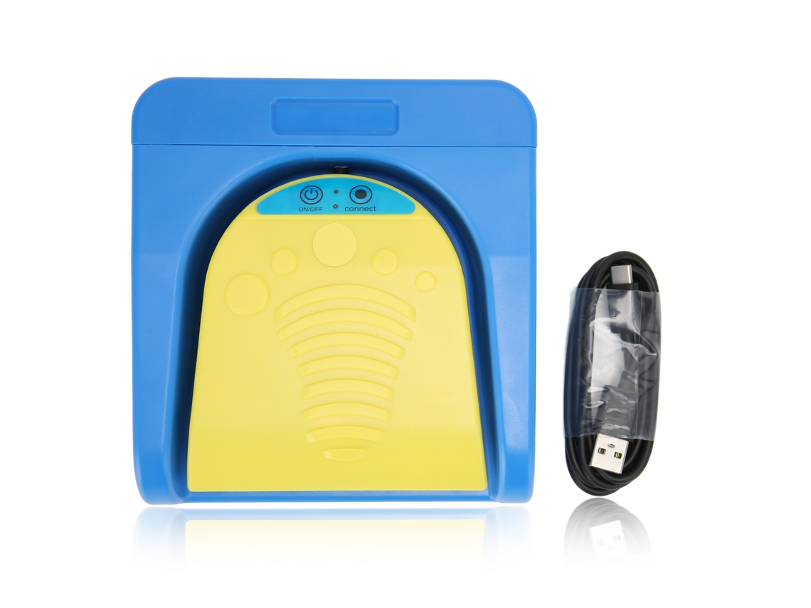 Pedal Interruptor De Pie Único Con Conexión Inalámbrica Y Usb, Alta Sensibilidad, Ergonómico