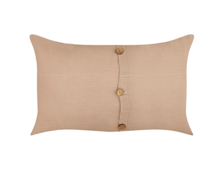 Conjunto de 2 cojines de lino beige 30 x 50 cm BELIANI Banori