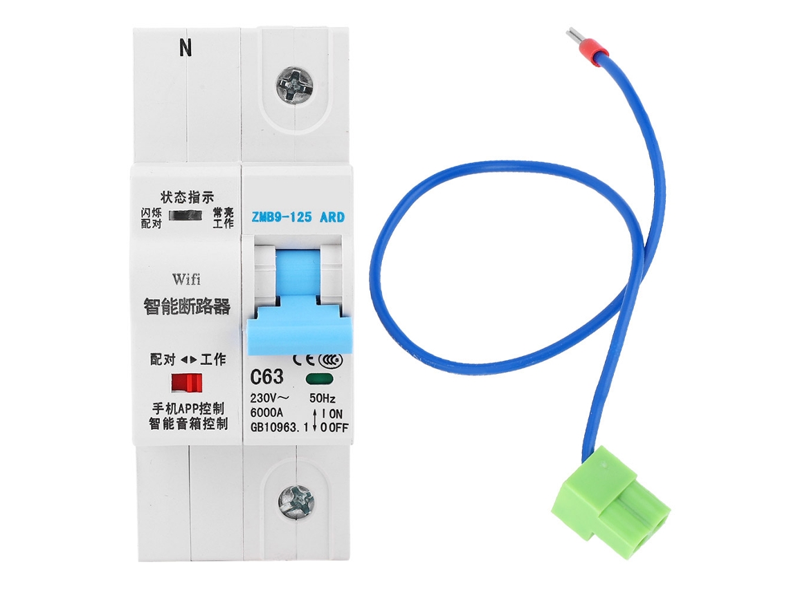 Disyuntor Inteligente Zm89-125 Control Remoto Wifi Smart Switch 230v 50hz 20a