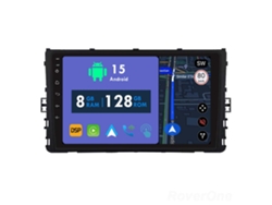Coche Radio Android Auto Autoradio 8GB RAM 128G ROM CarPlay Navegación GPS Pantalla Táctil RoverOne para Volkswagen VW MQB Polo Jetta MK7 2020 - 2022 