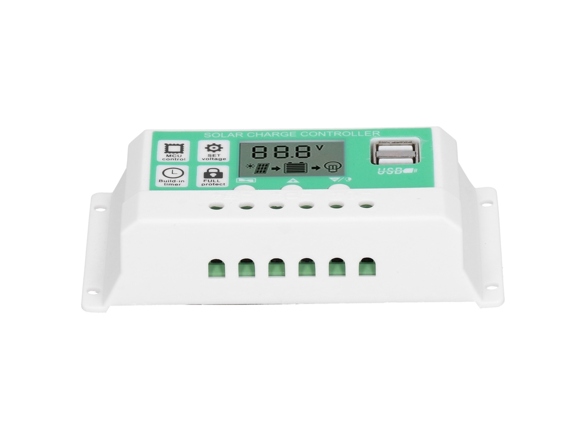 Kit de ventilador solar de 12 V y 10 W para invernadero de coche