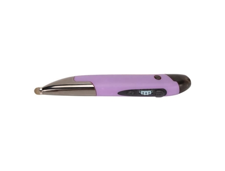 HURRISE Wire Pen Mouse Pen Cabeza táctil portátil 2.4G Modo de computadora Teclado dual Gris Plata Púrpura