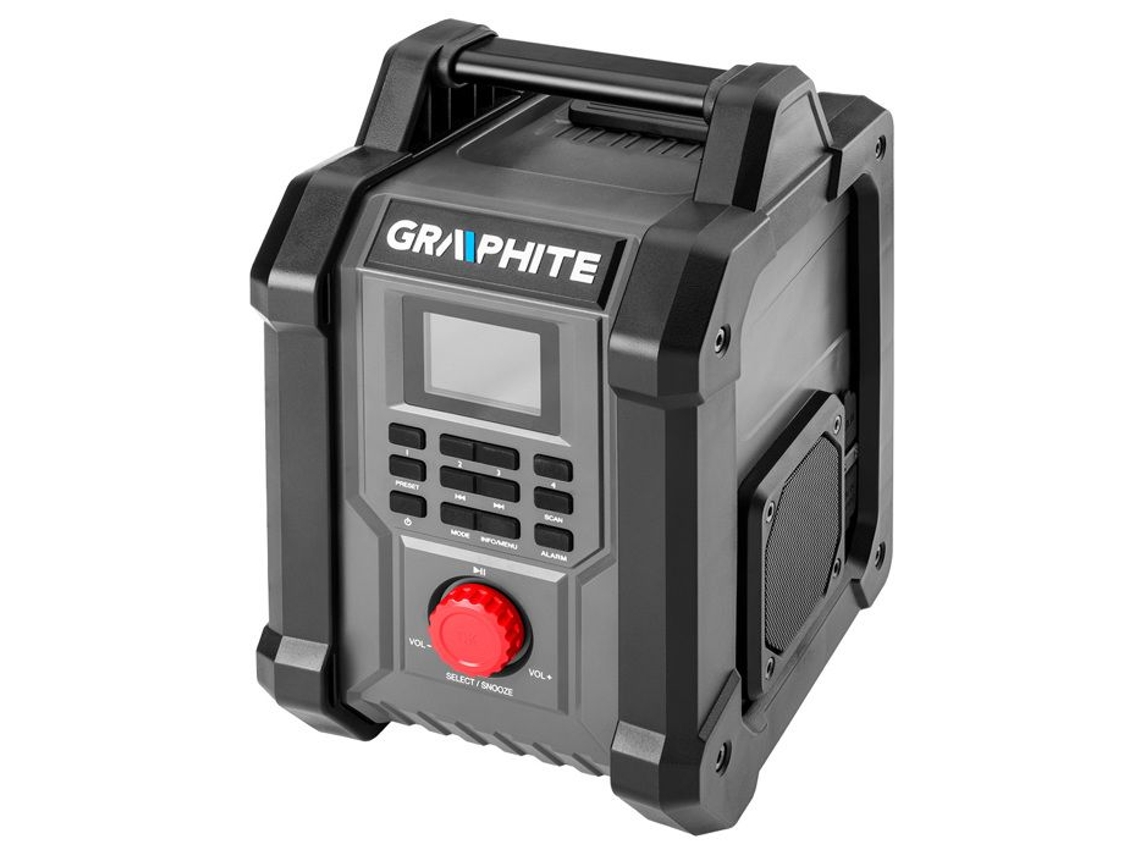 Radio de construcción Graphite Energy de 18 V a batería (sin batería)
