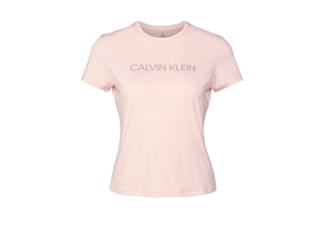Camisetas CALVIN KLEIN Mujer Poliéster (S - Rosa)