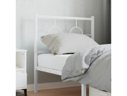 Cabecero De Metal Blanco 75 Cm