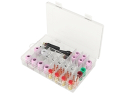 Kit De Accesorios Para Soldadura Tig De 68 Piezas Con Copas Resistentes Al Calor Para Wp-17/18/26