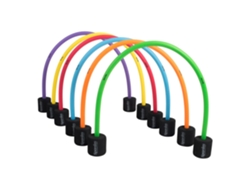 Arcos de espuma para gatear, juego de 6 colores, puerta de gateo ajustable