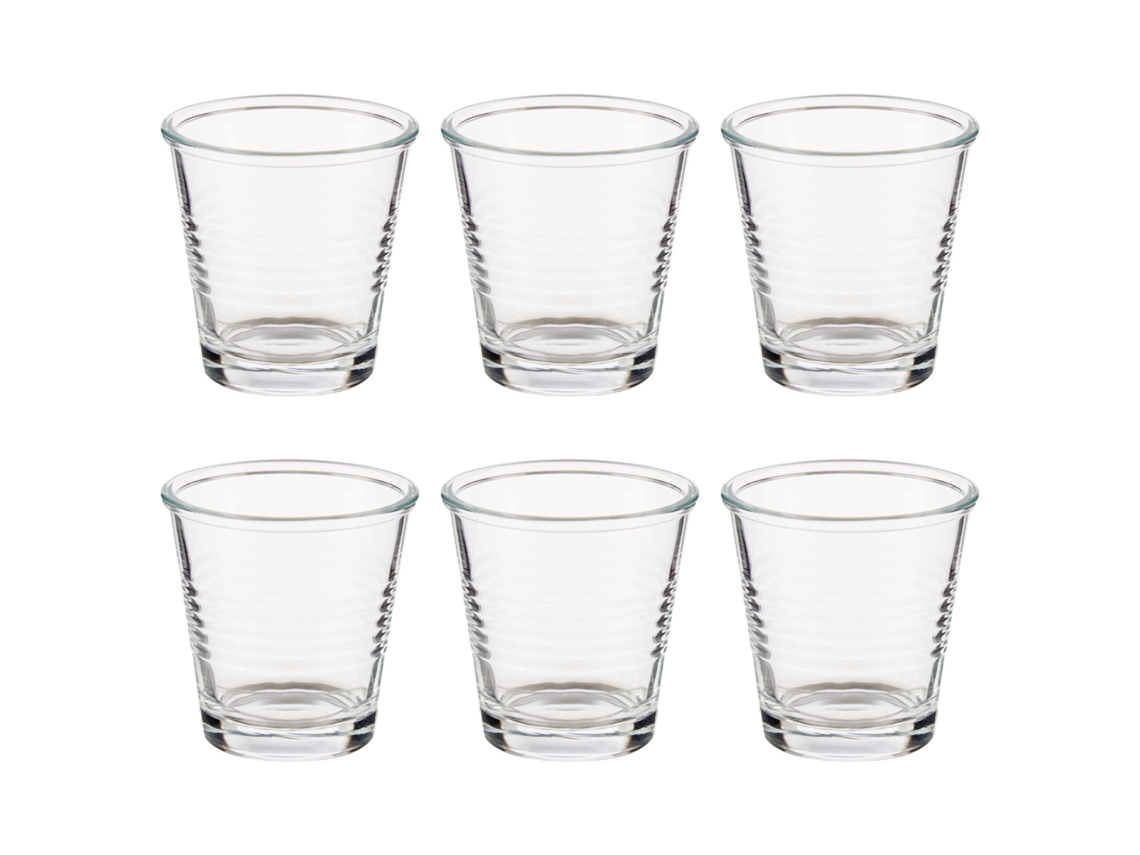 Set 6 vasos cafe 90ml colección VIVALTO