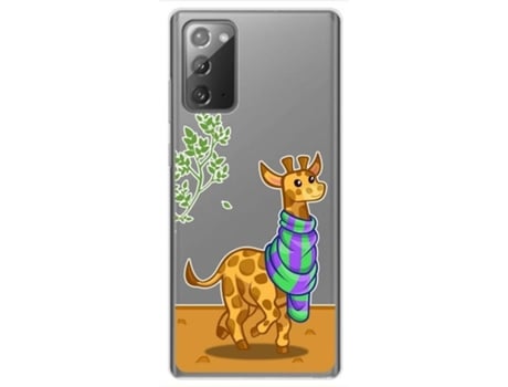 Carcasa Samsung Galaxy Note 20 TUMUNDOSMARTPHONE Dibujos Transparente Multicolor