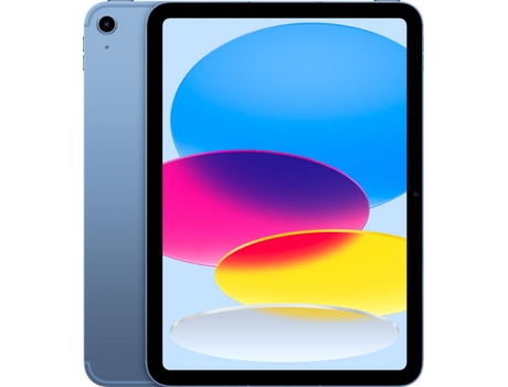 iPad APPLE (10.9'' - 256 GB - Wi-Fi+Cellular - Azul)