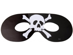 Máscara DISFRAZZES Blister De 6 Piratas De Cartón Con Calavera