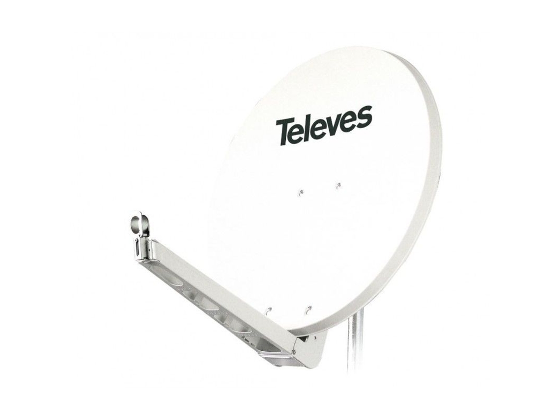 Antena Parabólica Off-set Aluminio Disco 850 Blanco
