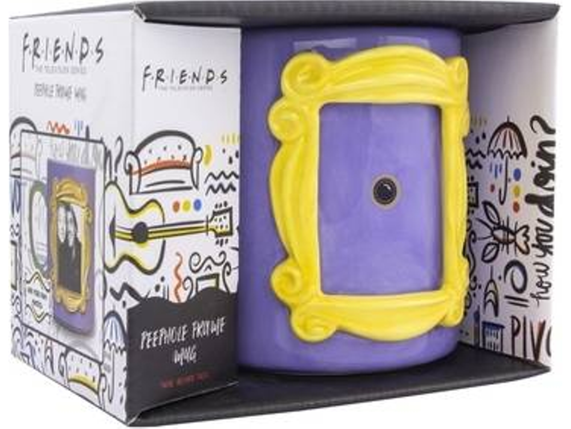 FRIENDS PEEPHOLE FRAME MUG