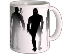Caneca Guardians Of The Galaxy Here We Go Marvel Cerâmica 300 Mls