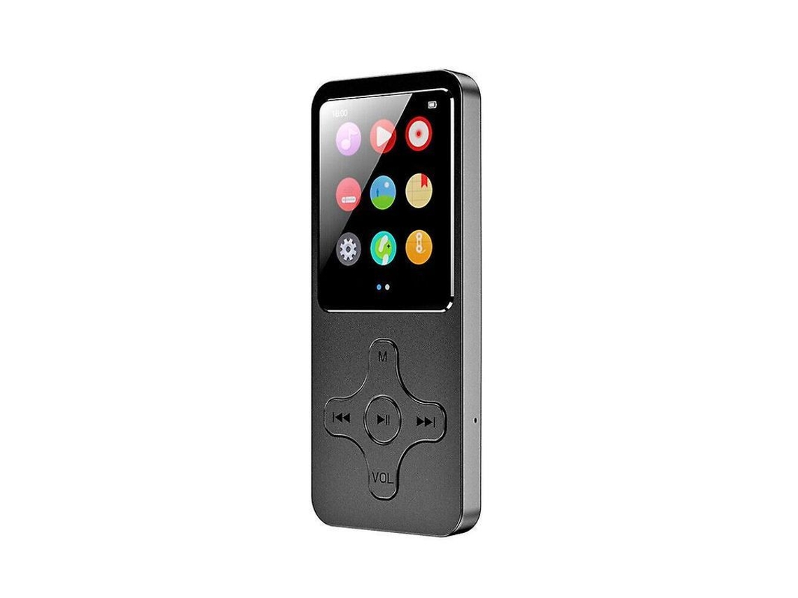 Reproductor Mp4/mp3 Bluetooth Con 64 Gb De Almacenamiento, Radio Fm, Altavoces Integrados Y Compatible Con Grabación Y Lectura De Libros Electrónicos.