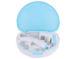 Kit De Lixadeira Elétrica Multifuncional Para Unhas Com 8 Cabeças De Lixa Ferramenta De Manicure E Pedicure