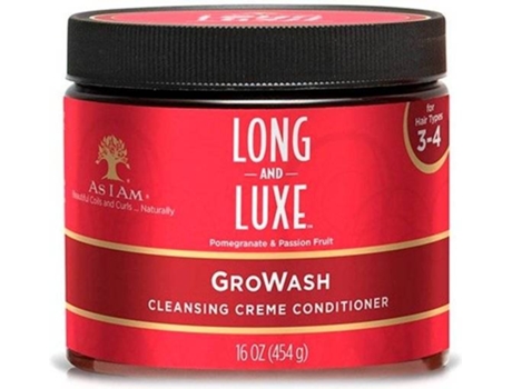 Acondicionador AS I AM Long & Luxe GroWash (454 gr)