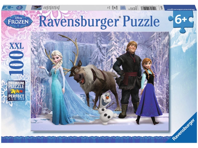 Puzzle RAVENSBURGUER XXL Disney Frozen (100 Piezas)