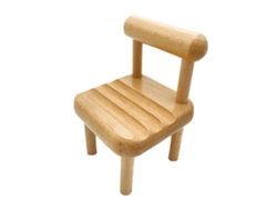 Soporte Para Teléfono Con Forma De Silla De Madera, Bonito Soporte Para Teléfono Con Forma De Mini Silla De Madera Para Teléfono Móvil, Teléfono Intel
