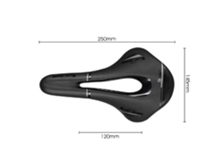 Sillín De Bicicleta Cómodo Con Diseño Ergonómico, Ventilación, Funda Para La Lluvia Y Material De Pu Para Bicicletas De Montaña Y De Carretera.