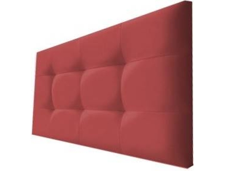 Cabecero DECORQUALITY Texas (Rojo - Polipiel - 105 x 70 cm)