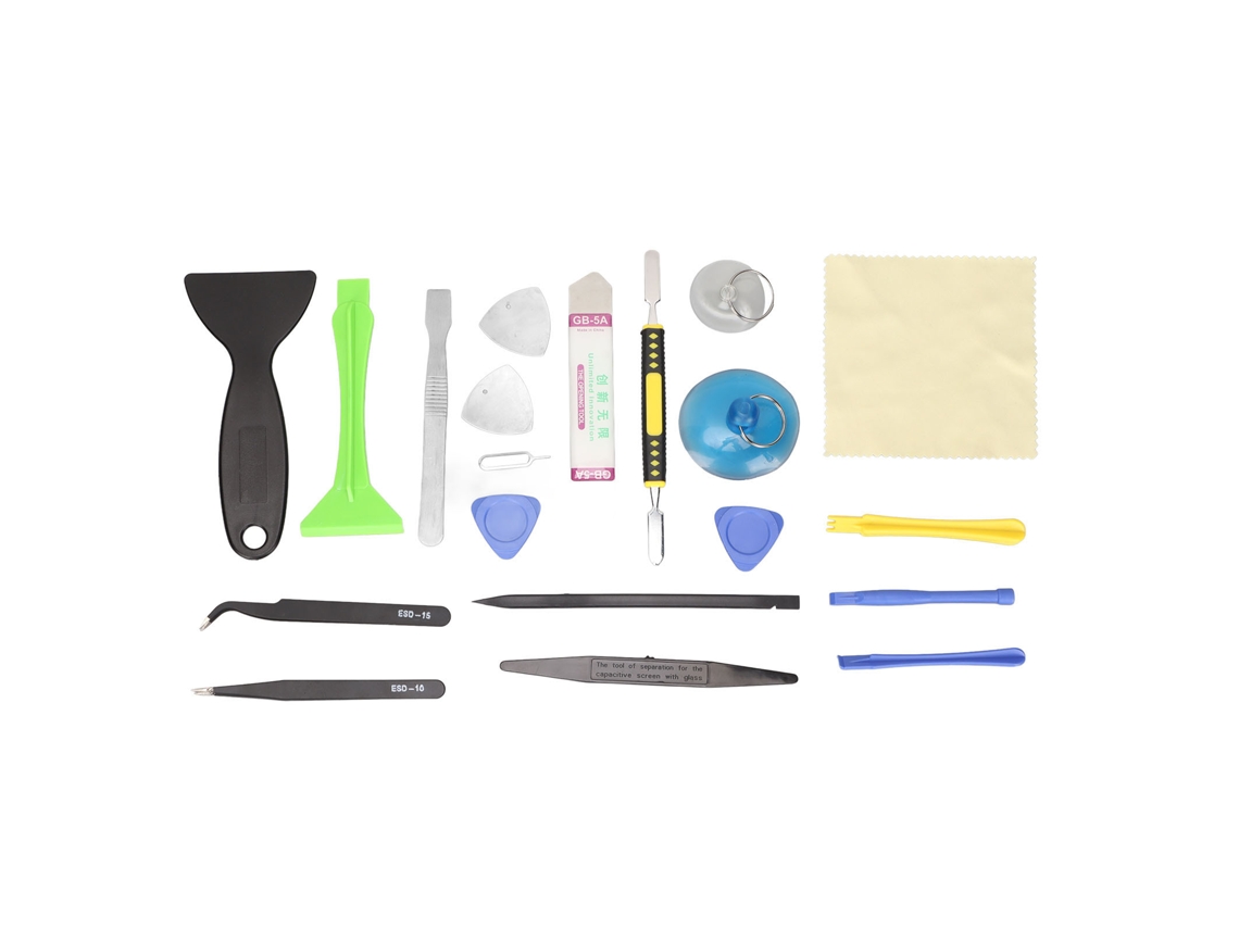 Kit De Herramientas De Reparación 20 En 1 Para Teléfonos Móviles, Portátiles, Cámaras, Gafas Y Relojes, Con Herramientas De Apertura Y Pasador.