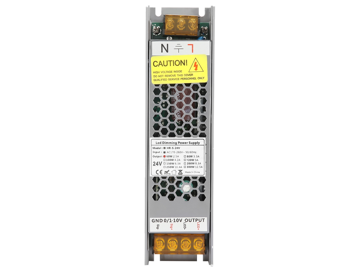 Transformador De Fuente De Alimentación Ajustable Para Controlador Led 24v 2.5a 60w Regulable
