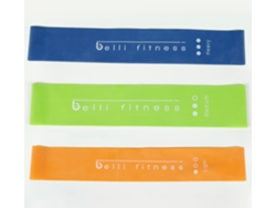 Conjunto 3 Bandas Elásticas - Fácil-Médio-Dificíl BELLIFITNESS