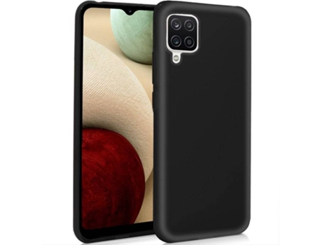 Carcasa Samsung A12 COOL Silicona Negro