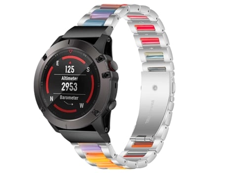 Correa de acero inoxidable de resina opal para Amazfit T-Rex Pro VEANXIN
