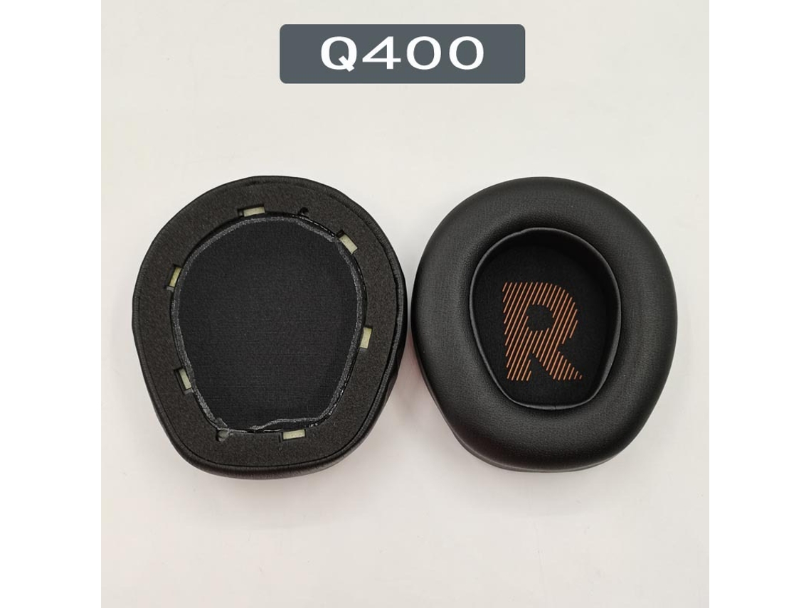 Almohadillas para auriculares JBL Quantum Q400, espuma suave, color negro.