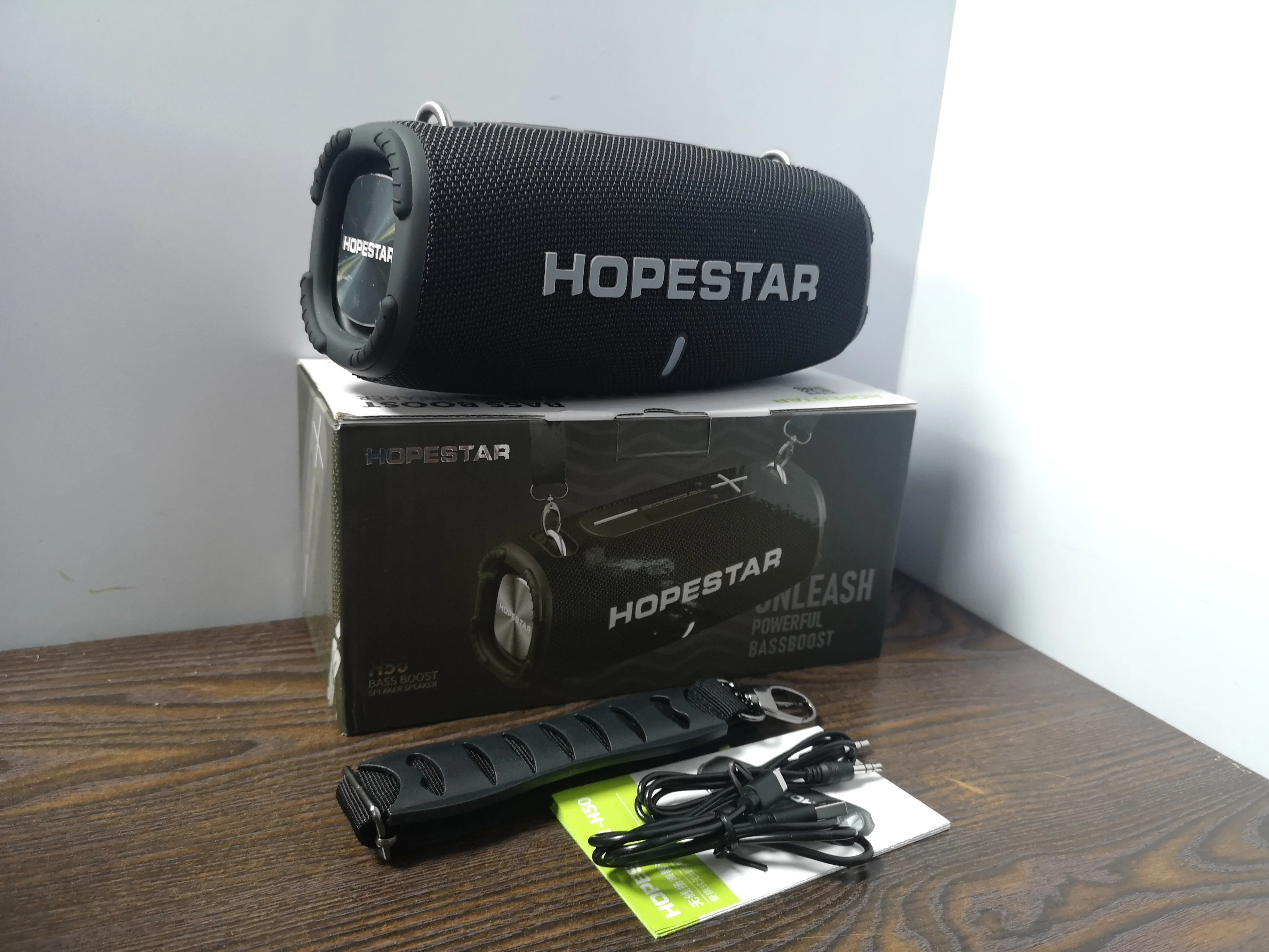 Altavoz Bluetooth De 20 W (negro), Reproductor De Mp3, Tws/tf/aux
