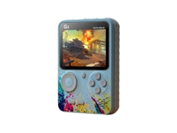Consola De Videojuegos Retro G5, Portátil, De 3 Pulgadas, Con 500 Juegos Integrados, Color Azul