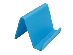 Suporte Para Celular Plástico Antiderrapante Estável Portátil Durável Dock Para Casa Carro Azul