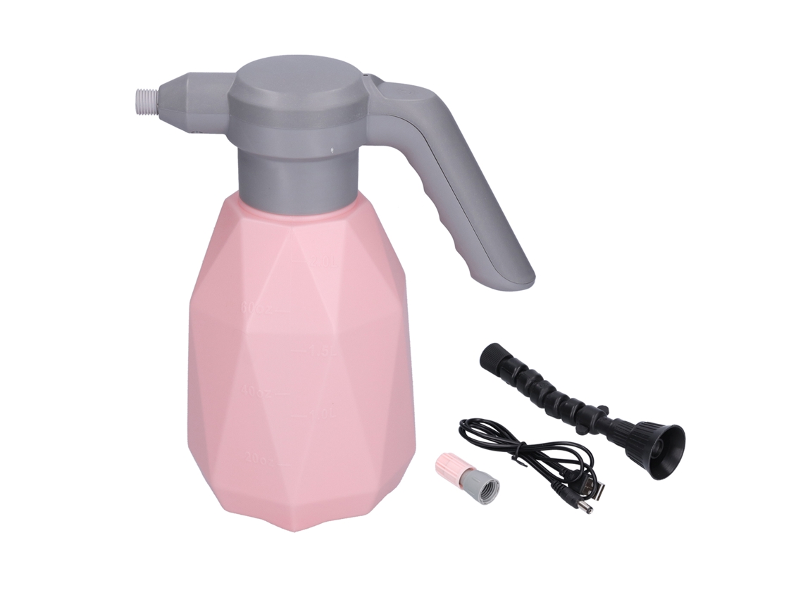 Pulverizador Eléctrico Usb De 2 Litros Para Jardín, Limpieza Del Hogar, Plantas Y Rosas.