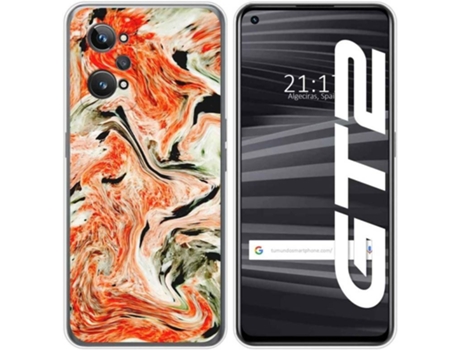 Carcasa para Realme GT 2 5G TUMUNDOSMARTPHONE Dibujos Mármol 12 Multicolor