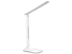 Lámpara de escritorio ajustable, luz de lectura con protección ocular e iluminación personalizable, brazo flexible para una posición ideal, diseño minimalista.