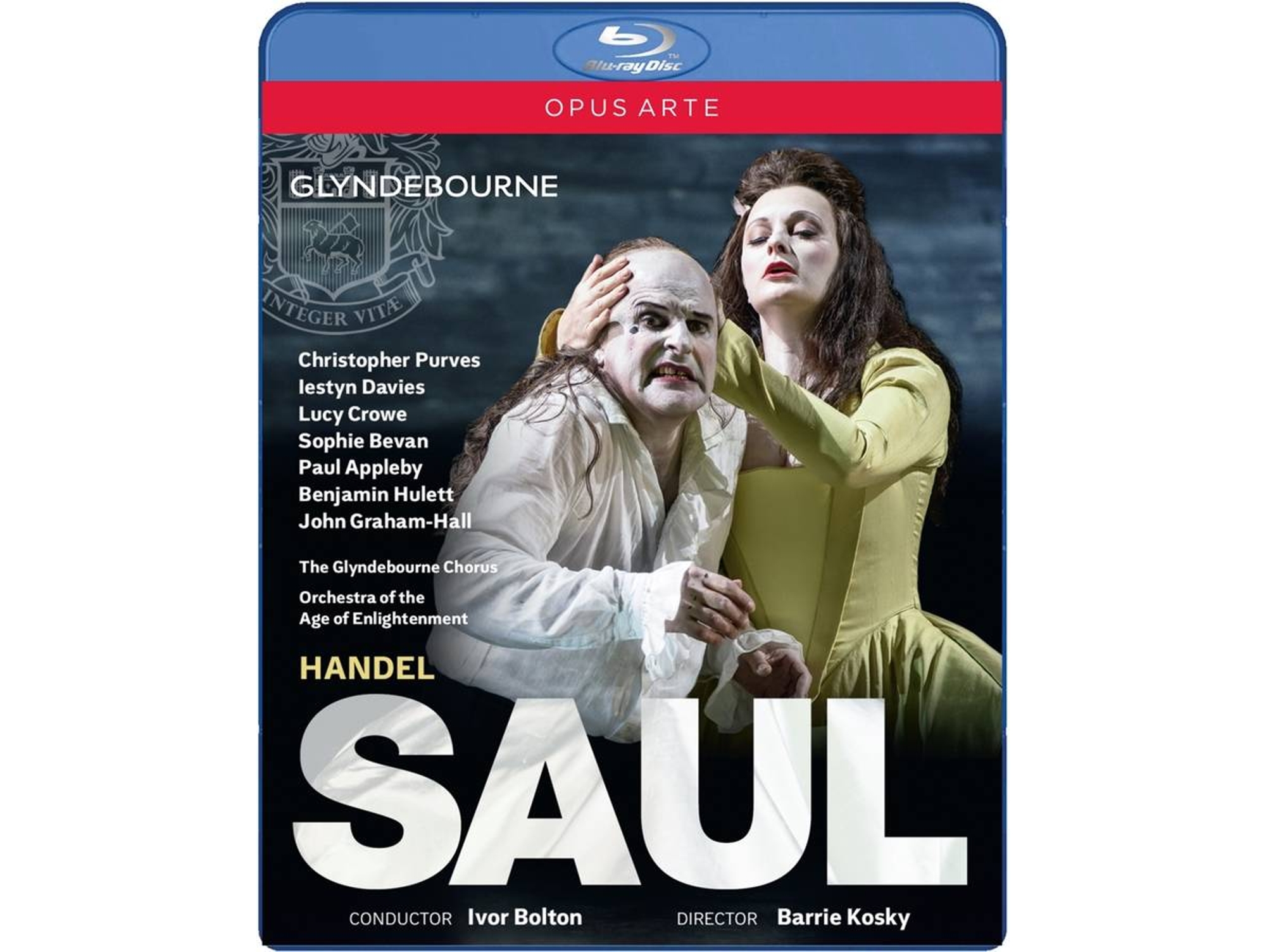 Blu-ray Video Purves,Ch./Davies,I./Crowe,L./Bolton,I./OAE - Saul (1 CDs)