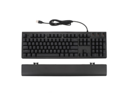 Teclado Mecánico Para Juegos Rgb Con Reposamuñecas, Interruptores Azules, Retroiluminación Led, 104 Teclas, Conexión Usb Para Pc
