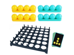 Juego De Mesa Pong Challenge, Pelota Interactiva Para Saltar, Ideal Para Niños, Familias Y Fiestas. Juguete De Mesa Multicolor.