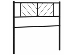 Maison Exclusive - Cabecero De Repuesto De Metal Negro 100 Cm