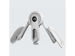 Entrenador Pélvico Con Resistencia Ajustable 10-100kg Para Gimnasio En Casa Y Rehabilitación (blanco) Czhhmart