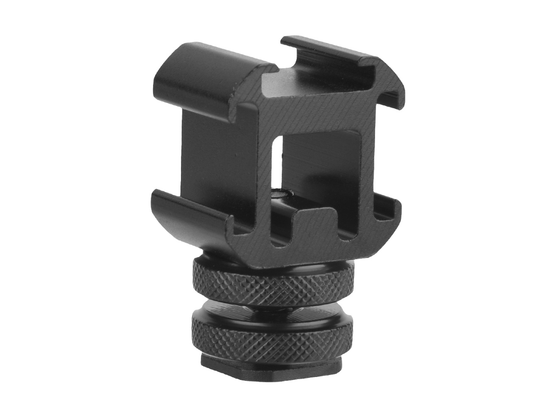 2026yncm-adapters De Montura Hot Shoe: Triple, Base Y Soporte Para Cámara - Accesorios De Foto